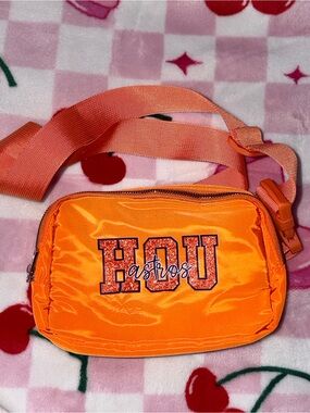 Houston Astros Orange Crossbody Bag